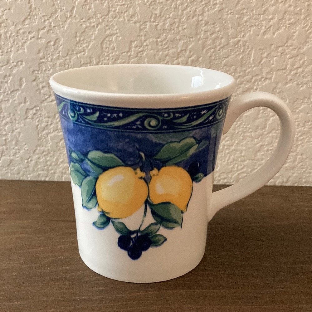 Vintage Wedgwood Lemon Tree Mug